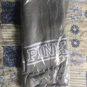 PINK VICTORIA’S SECRET SCARF